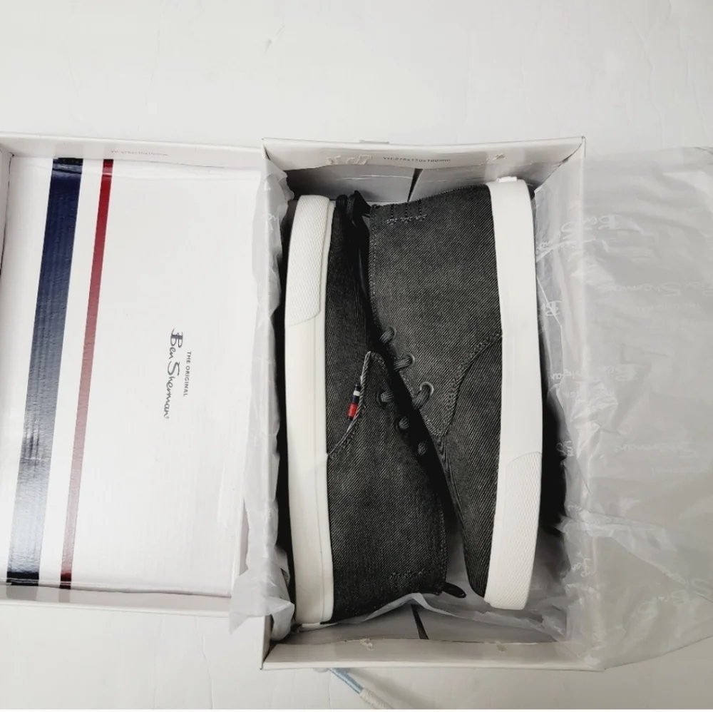 Ben Sherman Big Boy Bradford Chukka Sneaker Charcoal/gray Shoes